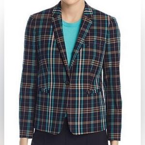 Women BOSS Jilesa Plaid Blazer